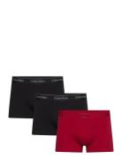 Trunk 3Pk Boksershorts Black Calvin Klein