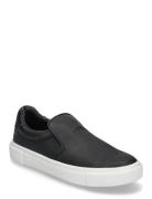 Cupsole Slip On - Woven Lth Sneakers Black Calvin Klein