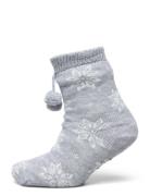 Snowstar Knitted Sock Boot Lingerie Socks Regular Socks Grey Hunkemöll...