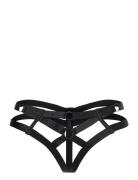 Athena R String / Open Crotch Stringtruse Undertøy Black Hunkemöller