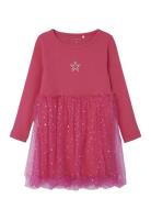 Nmfrarana Ls Dress Pb Dresses & Skirts Dresses Partydresses Pink Name ...