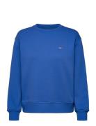 Shield C-Neck Sweat Tops Sweat-shirts & Hoodies Sweat-shirts Blue GANT