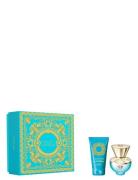 Gift Set Dylan Turquoise Pour Femme Edt + Body Lotion Parfyme Sett Nud...