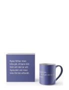 Astrid Lindgren Mug Home Tableware Cups & Mugs Coffee Cups Blue Design...