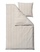 Bed Linen 140X220 Noble Beige Home Textiles Bedtextiles Bed Sets Beige...