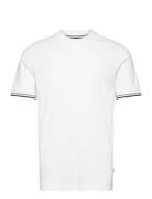 Thompson 04 Tops T-shirts Short-sleeved White BOSS