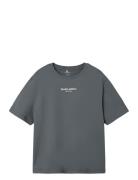 Nkmbrody Ss Nreg Top Noos Tops T-shirts Short-sleeved Grey Name It