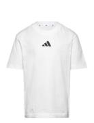 J Sl Tee 160 Tops T-shirts Short-sleeved White Adidas Sportswear