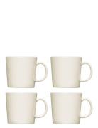 Teema Mug 0,3L White 4Pcs Home Tableware Cups & Mugs Coffee Cups White...