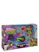 Turtles Mutant Mayhem Dragon Motorcycle W Raphael Toys Playsets & Acti...