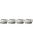 Amera Kop Med Underkop 40 Cl. Home Tableware Cups & Mugs Coffee Cups G...