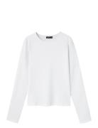 Nlfdinci Ls Short S Top Noos Tops T-shirts Long-sleeved T-shirts White...