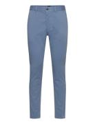 Chino_Slim Bottoms Trousers Chinos Blue BOSS