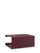 Stlfuld Væghængt Hylde Home Furniture Shelves Burgundy ReCollector