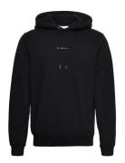 Casual Hoodie Tops Sweat-shirts & Hoodies Hoodies Black HAN Kjøbenhavn