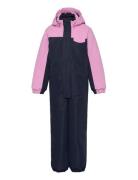 Coverall W. Contrast Outerwear Coveralls Snow-ski Coveralls & Sets Nav...