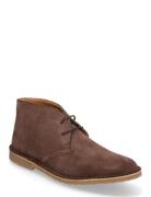 Biaoliver Desert Boot Suede Semskede Boots Snøresko Brown Bianco