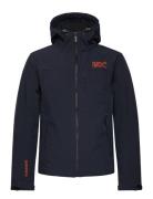 Hooded Soft Shell Trekker Jkt Tynn Jakke Navy Superdry