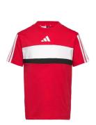 J 3S Tib T Sport T-shirts Short-sleeved Red Adidas Sportswear