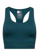 Hmltif Seamless Sports Top Sport Bras & Tops Sports Bras - All Green H...