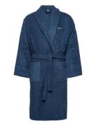 Organic Terry Bathrobe Morgenkåpe Blue GANT