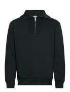 Regular-Fit Zip-Neck Sweatshirt Tops Sweat-shirts & Hoodies Sweat-shir...