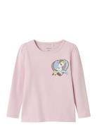 Nmfjosefine Mlp Ls Top Boxcplg Tops T-shirts Long-sleeved T-shirts Pin...