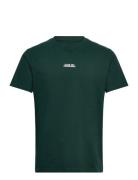 Cohen Brushed Tee Ss Tops T-shirts Short-sleeved Green Clean Cut Copen...