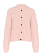 Alphagz Short Cardigan Tops Knitwear Cardigans Pink Gestuz