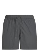 Medium Double Wb Badeshorts Grey Calvin Klein