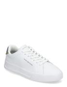 Th Court Lth Detail Ess Lave Sneakers White Tommy Hilfiger