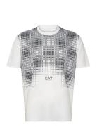 T-Shirt Tops T-shirts Short-sleeved White EA7