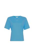 Mschmelea Icon Tee Tops T-shirts & Tops Short-sleeved Blue MSCH Copenh...