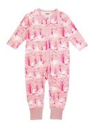 Körsbärsblomma Pyjamas Pyjamas Sie Jumpsuit Pink MUMIN