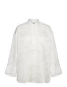 Fortunato Tops Shirts Long-sleeved White Munthe