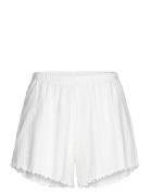 Shorts Pointelle With Lettuce Shorts White Lindex