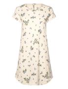 Nightdress Aop Nattkjole White Lindex