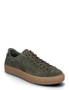 Type - Bosco Suede / Gum Lave Sneakers Khaki Green Garment Project