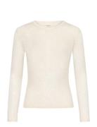 Averyiw Blouse Tops Shirts Long-sleeved Cream InWear