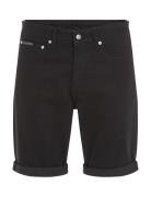 Slim Short Bottoms Shorts Denim Black Calvin Klein Jeans