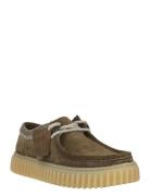 Torhill Lo G Lave Sneakers Khaki Green Clarks